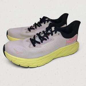 HOKA Arahi 7 Starlight Glow Yuzu Size 8 B Running Shoes Women's